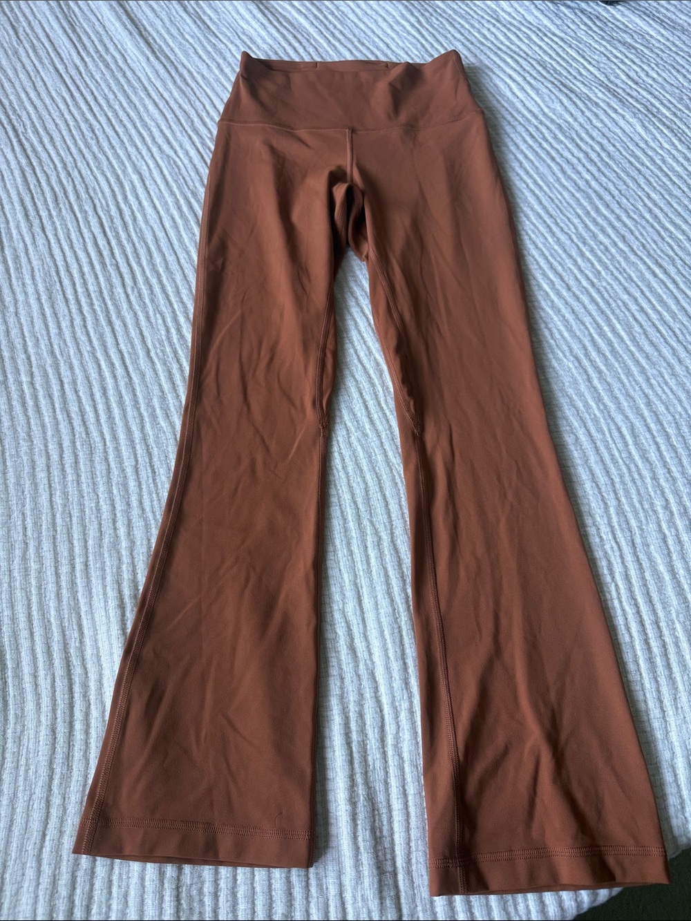lululemon *Short Inseam* Align Brown Boot-Cut Mini  Flare Yoga Pants